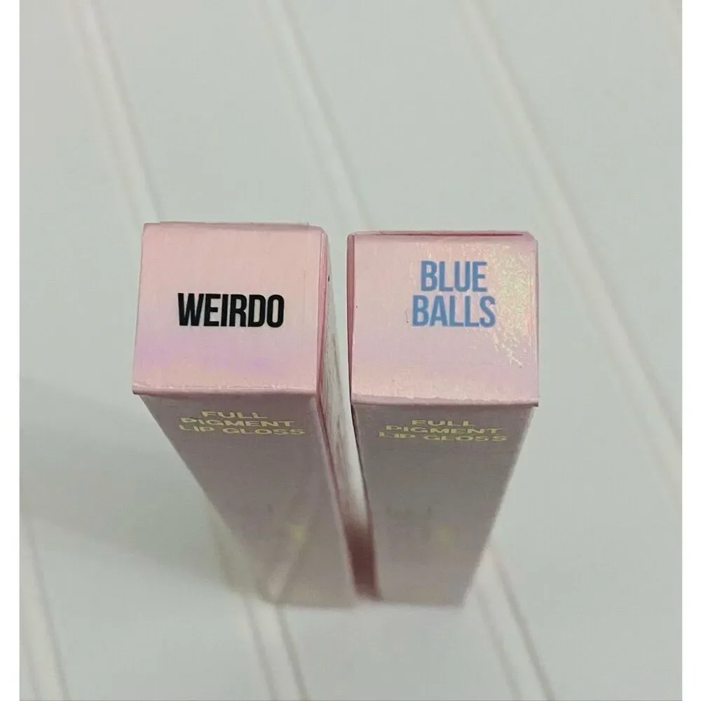 Jeffree Star Set of 2 Supreme Gloss Weirdo & Blue Balls
